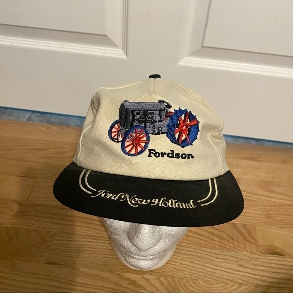 Vintage Fordson Ford New Holland Heritage Series Snap Back Hat K Products